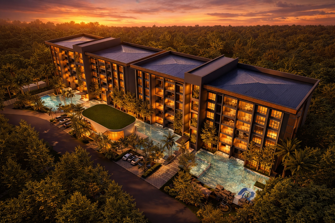 Квартира с 3 спальнями в Паттайя, Таиланд № 77755