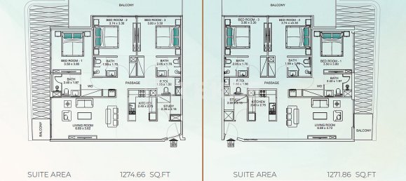 3 dormitorios apartamento en venta en Dubai, UAE № 123315 25
