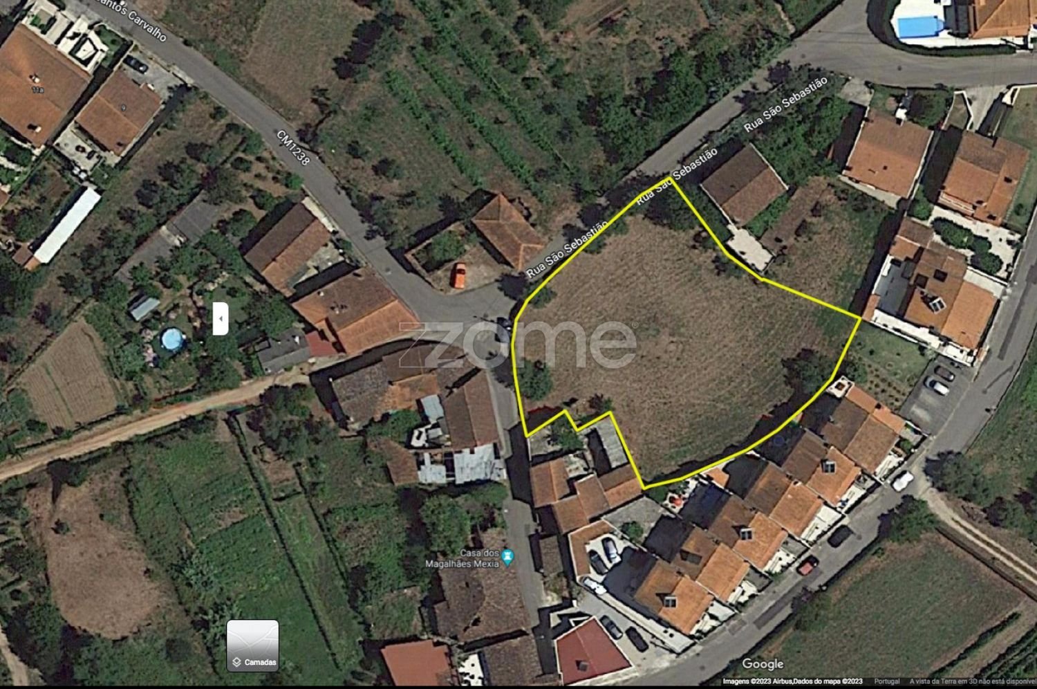 1777m² Land in Lousa, Portugal No. 58409