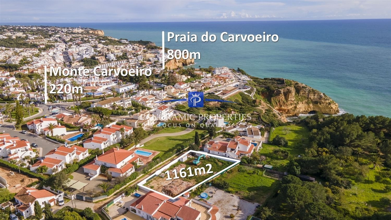 Земельный участок 1161м² в Лагоа, Португалия № 89772