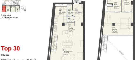 2-Zimmer Gewerbliche Immobilie in Wien, Austria, Nr. 141388 9