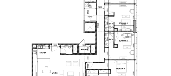 1 Schlafzimmer Doppelhaus in Dubai, UAE, Nr. 121356 8