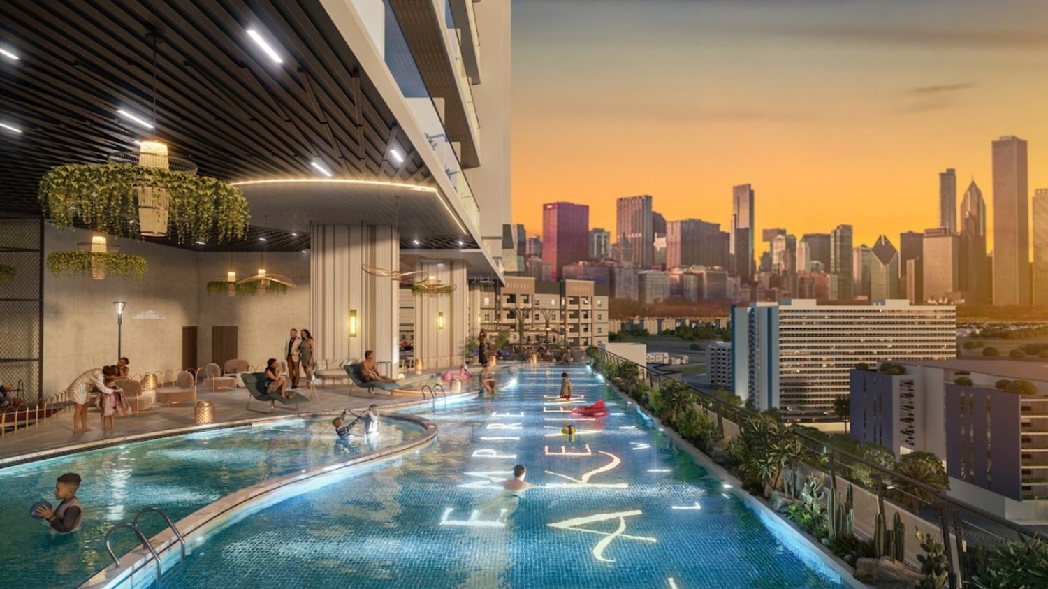 3 chambres Appartement à Empire Lake Views, Wadi Al Safa 2, UAE No. 63873