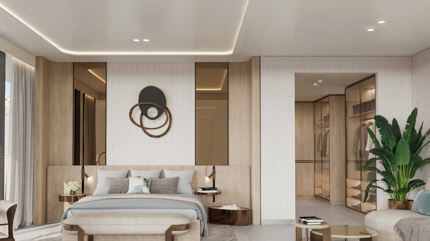 Квартира с 2 спальнями в MERCER HOUSE, Джумейра Лейк Тауэрс, ОАЭ № 62317