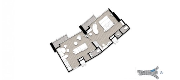 1 غرف نوم شقة في Pattaya, Thailand رقم 20134 16