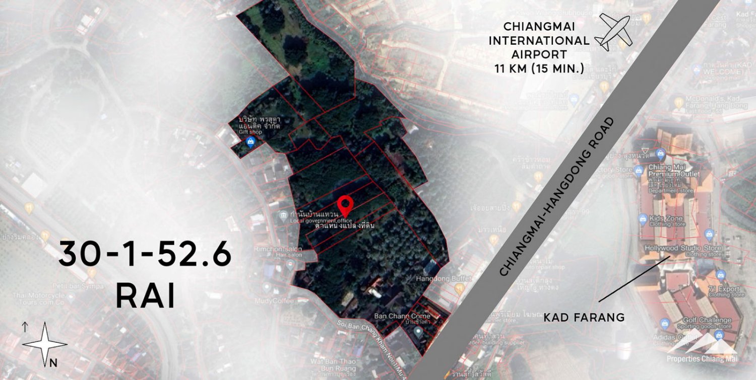  قطعة أرض في Chiang Mai, Thailand رقم 57738