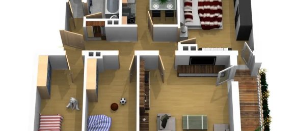 Apartamento de 3 dormitorios en Ostallgau, Germany No. 285873 4