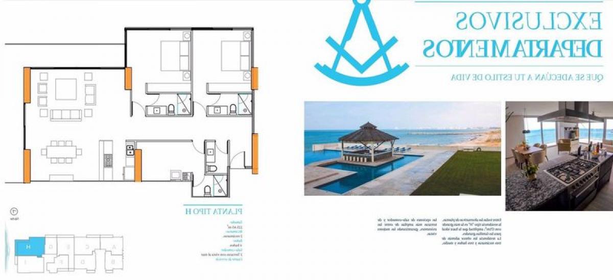 2 bedrooms Apartment in Veracruz, Mexico No. 216721