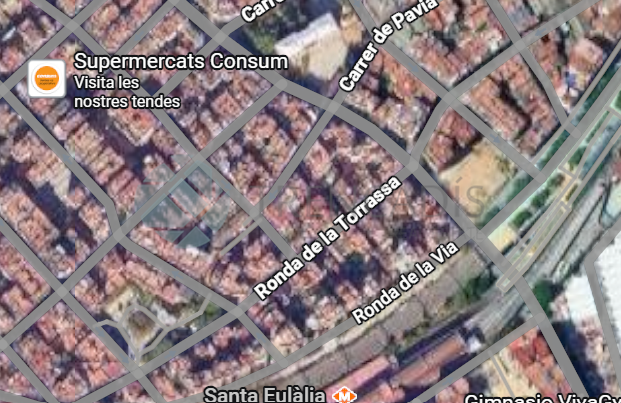 3 غرف نوم شقة في L'Hospitalet de Llobregat, Spain رقم 218549