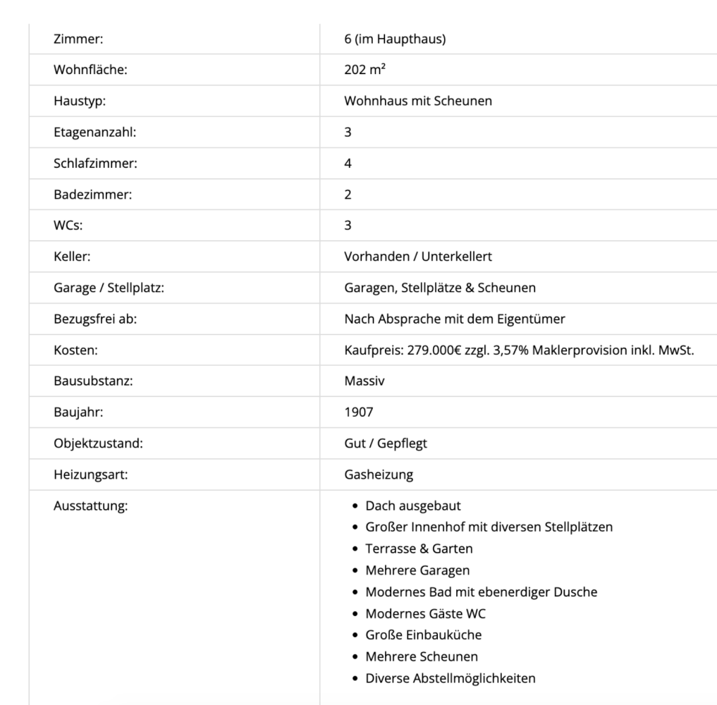 Casa de 4 dormitorios en Bad Kreuznach, Germany No. 268119