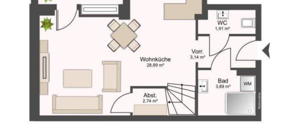 2-Zimmer Doppelhaus in Wien, Austria, Nr. 185479 13