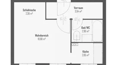 Studio in Salzburg, Austria No. 146632