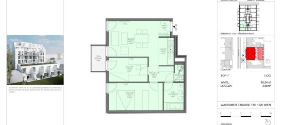 Apartamento de 3 habitaciónes en Vienna, Austria No. 244258 26