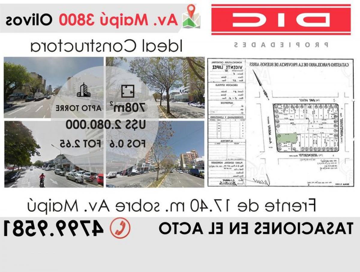  Land in Vicente Lopez, Argentina No. 33754