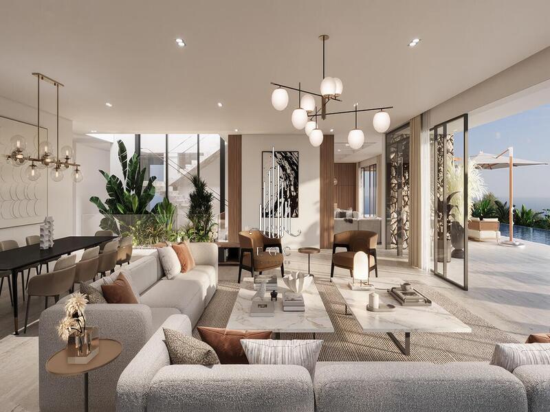 Villa de 4 dormitorios en Al Hudayriat Island, UAE No. 39175