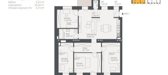 5 rooms Apartment in Simmering, Austria No. 147419 13