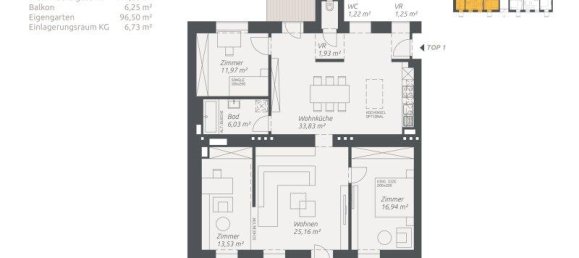 5 rooms Apartment in Simmering, Austria No. 147419 14