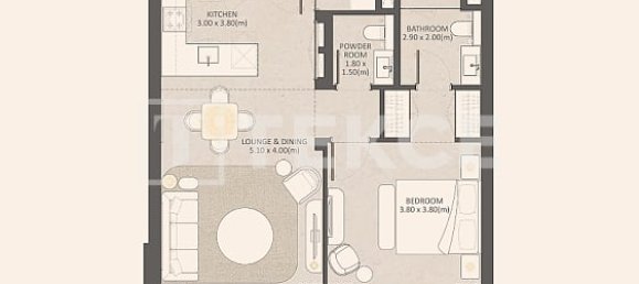 1 chambre Appartement à Mohammed Bin Rashid City, UAE No. 56587 18