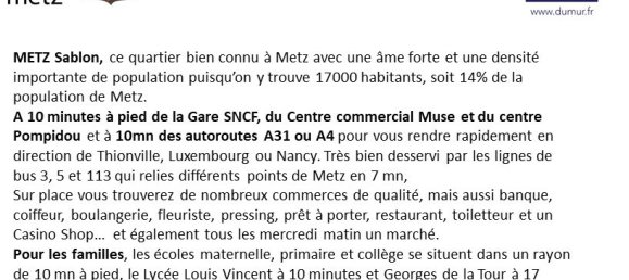 2 Schlafzimmer Wohnung in Metz, France, Nr. 43476 4