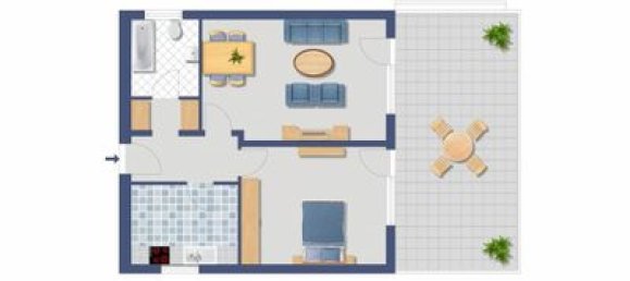 2-Zimmer Wohnung in Cologne, Germany, Nr. 211077 8