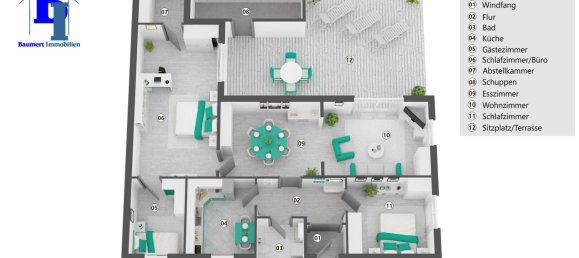 3 chambres Bungalow à Mahlsdorf, Germany No. 30439 15