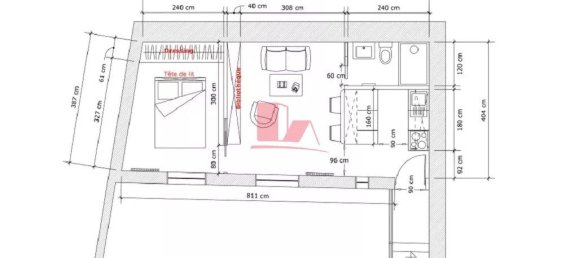1 chambre Appartement à Malakoff, France No. 187033 8