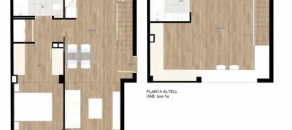 Dúplex de 2 dormitorios en Barcelona, Spain No. 141814 2