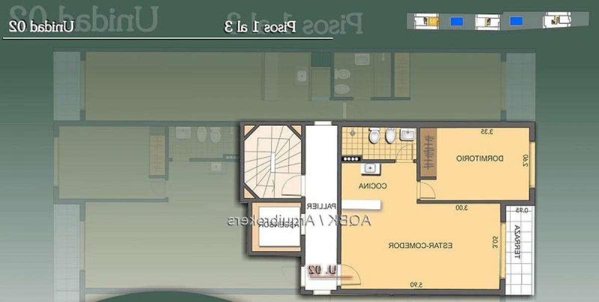 Estudio en Montevideo, Uruguay No. 12190