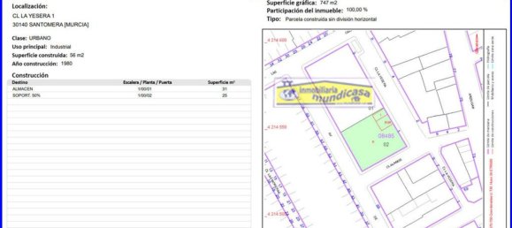 Grundstück in Santomera, Spain 747m², Nr. 116788 2