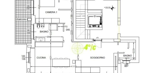 Пентхаус с 3 комнатами в Виджевано, Италия № 86211 28