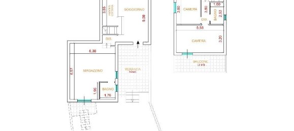 Apartamento de 4 divisões em Ardea, Italy N.º 7438 22