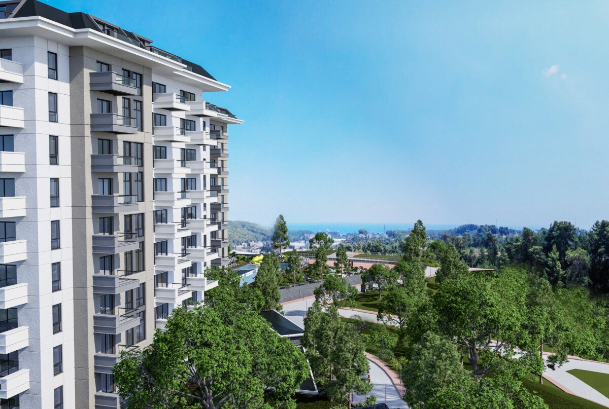 2 rooms Apartment in Alanya, Turkey No. 19553