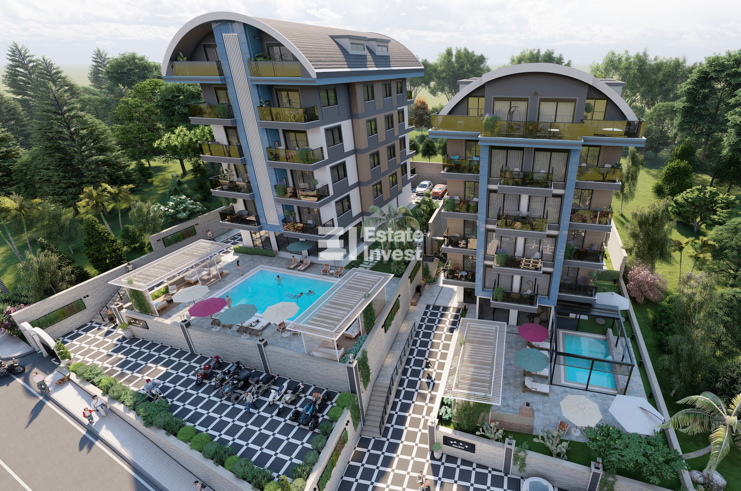 Apartamento 2+1 em Alanya, Turkey N.º 26528