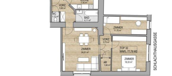 3-Zimmer Wohnung in Wien, Austria, Nr. 196797 6