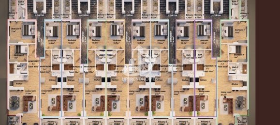 Appartement 1+1 à Demirtas, Turkey No. 10802 4