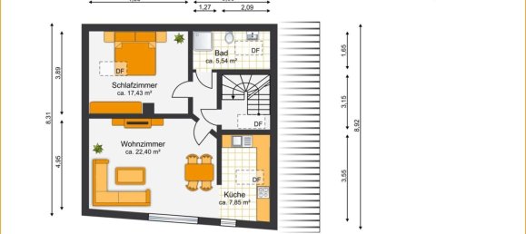 Moradia em banda de 8 divisões em Gotha, Germany N.º 164394 12