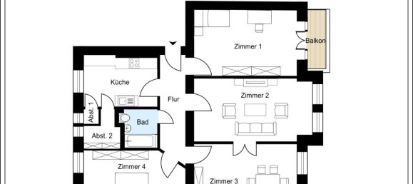 4 rooms Apartment in Oberschoneweide, Germany No. 345231 34
