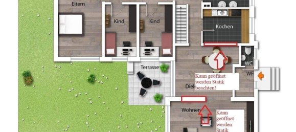 5غرفة بنغالو في Wiesbaden, Germany رقم 350426 15