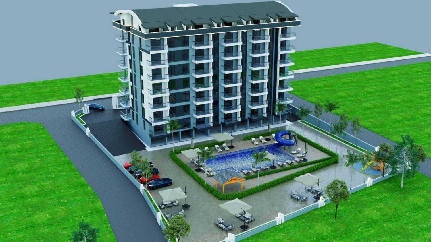 Apartment 2+1 in Gazipasa, Turkey No. 14171