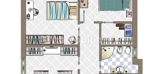 Квартира с 3 спальнями в Масса Лубренсе, Италия № 262399 28