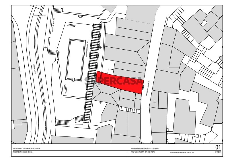Bâtiment à Lisbon, Portugal 312m² No. 161349