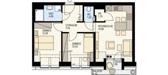 3-Zimmer Wohnung in Brigittenau, Austria, Nr. 180800 13
