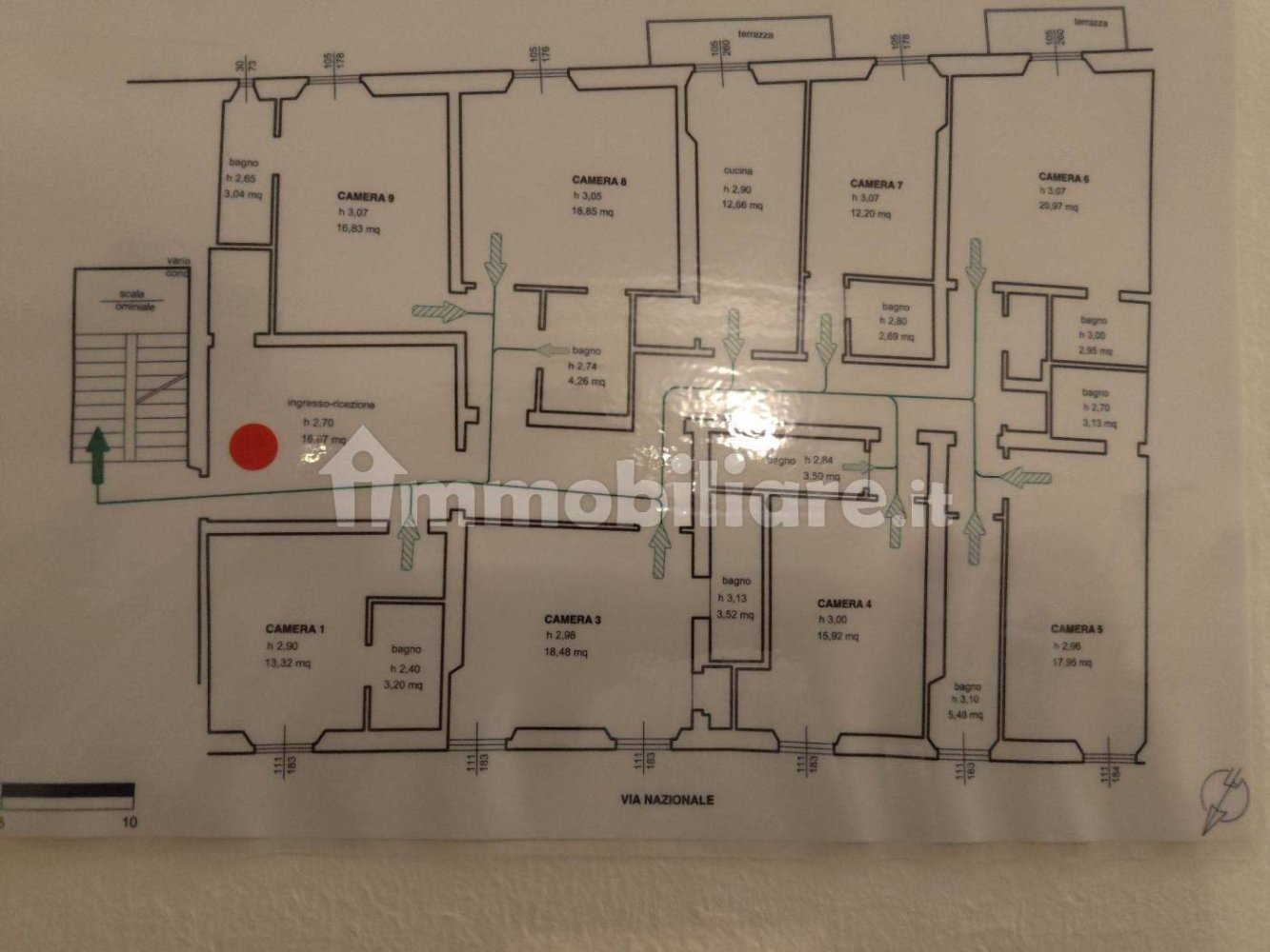 5 rooms Hotel in Florence, Italy No. 356299