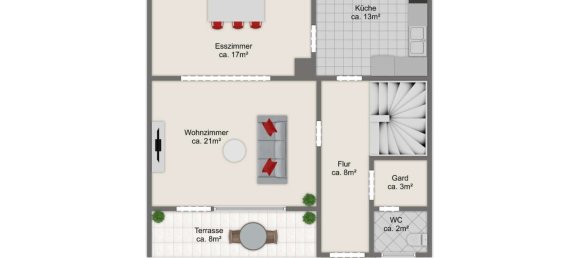 6 rooms Townhouse in Steinfurt, Germany No. 140454 13