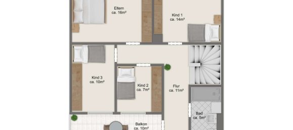 6 rooms Townhouse in Steinfurt, Germany No. 140454 14