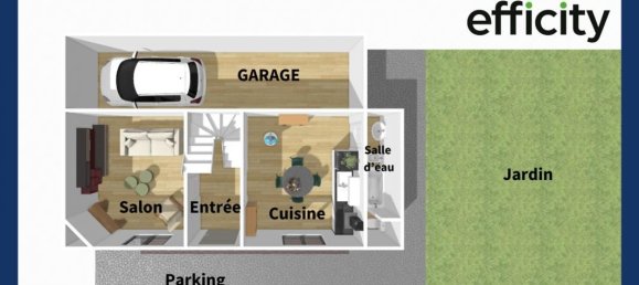 2 Schlafzimmer Haus in Rennes, France, Nr. 276035 5