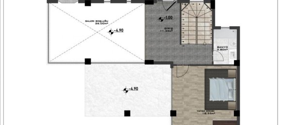 Villa de 4 divisões em Kargicak, Turkey N.º 9900 20