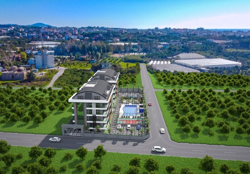 Apartment 1+2 in Alanya, Turkey No. 2435