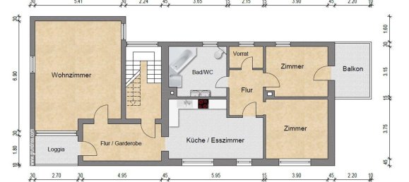 Apartamento T2 em Alb-Donau-Kreis, Germany N.º 281089 4