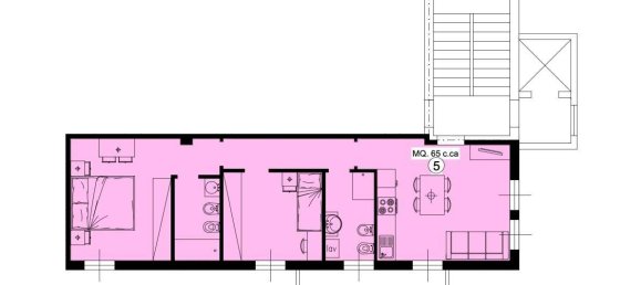 2 Schlafzimmer Wohnung in Lentate sul Seveso, Italy, Nr. 3842 7